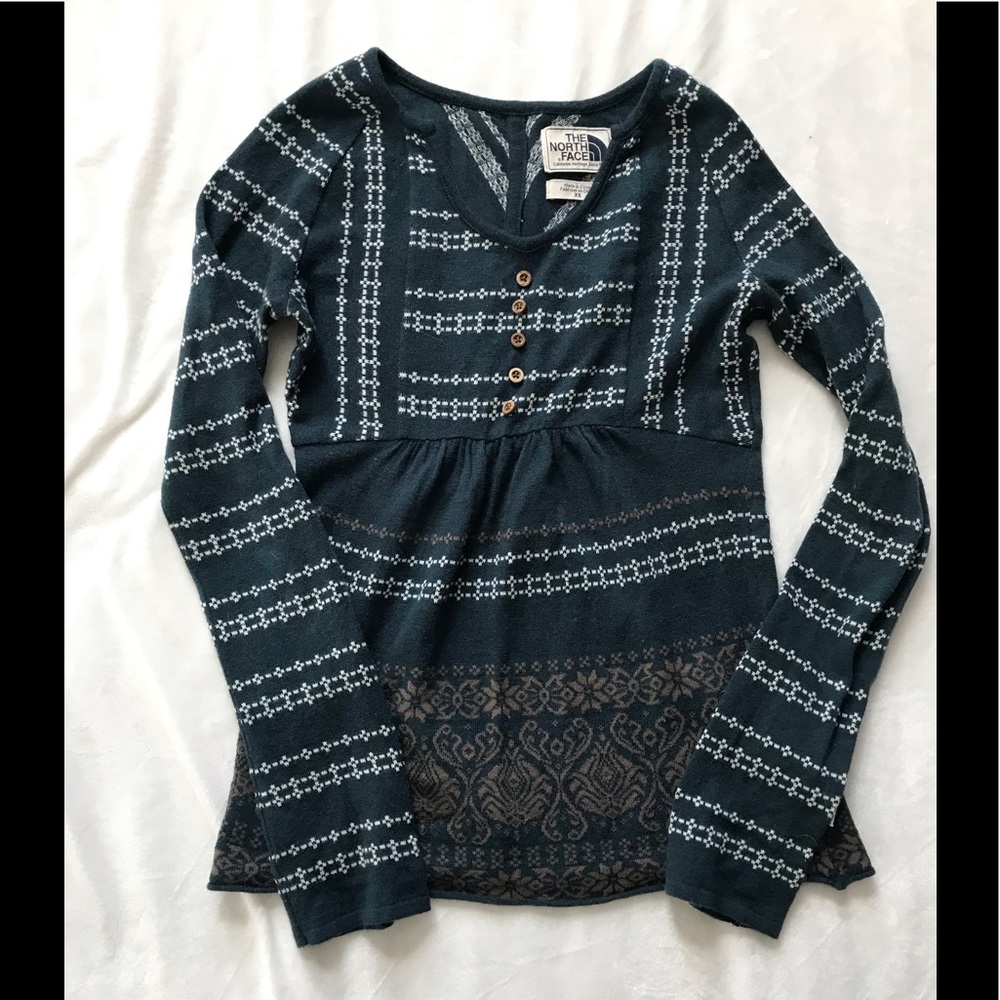 The North Face wool sweater